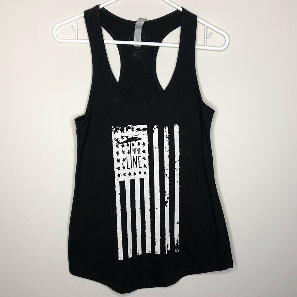 9-line tank top